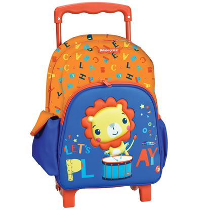 Εικόνα της GIM ΤΣΑΝΤΑ ΤΡΟΛΛΕΥ ΝΗΠΙΟΥ FISHER PRICE LION 349-37073