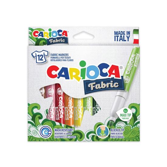 Εικόνα από ΜΑΡΚΑΔΟΡΟΙ CARIOCA FABRIC ART/12 40957