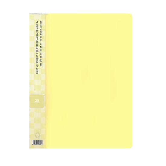 Εικόνα από ΝΤΟΣΙΕ ΜΕ ΖΕΛΑΤΙΝΕΣ ΣΟΥΠΛ 20Φ PASTEL YELLOW  0.50mm/0.035mm