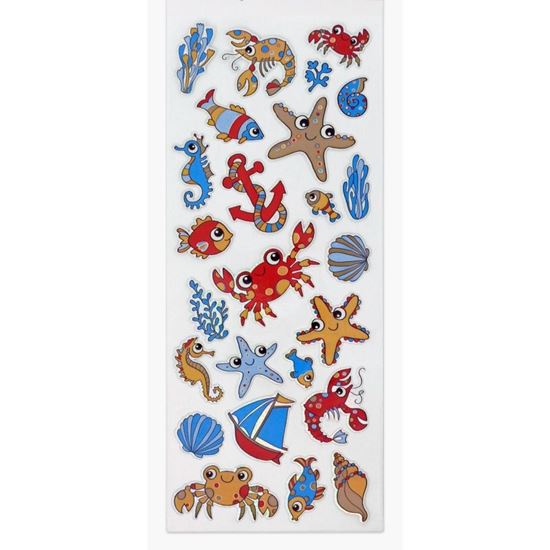 Εικόνα από ΑΥΤΟΚΟΛΛΗΤΑ STICKERS 834 GONE CRABBING 31X11cm