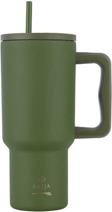 Εικόνα της ΘΕΡΜΟΣ STRAW TUMBLER XL SAVE THE AEGEAN 900ml FOREST SPIRIT