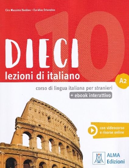 Εικόνα από DIECI LEZIONI DI ITALIANO A2 LIBRO (+ E-BOOK)