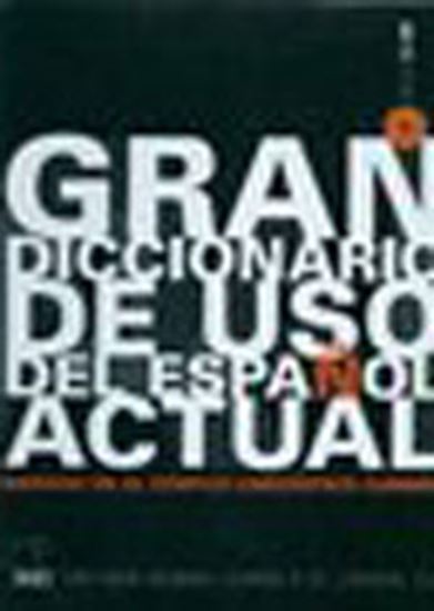 Εικόνα από GRAN DICCIONARIO DE USO ESPANOL ACTUAL (+ CD-ROM) HC