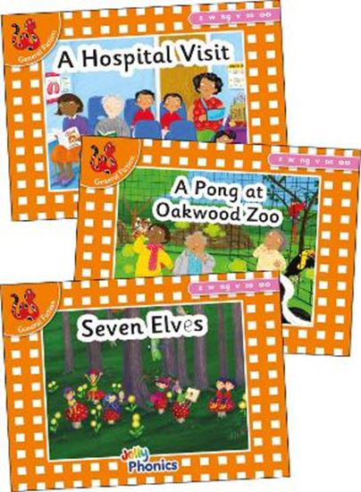Εικόνα από JOLLY PHONICS ORANGE LEVEL READERS SET 5