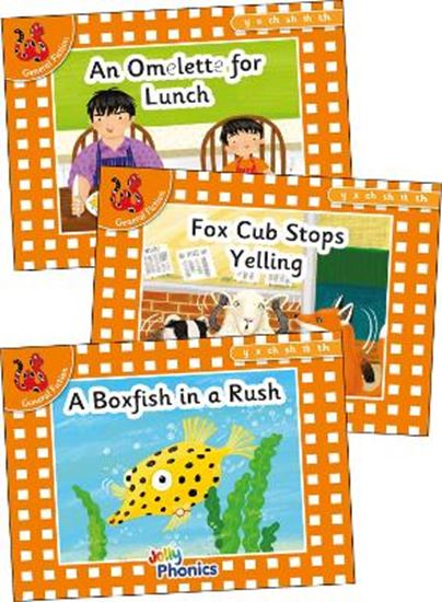Εικόνα από JOLLY PHONICS ORANGE LEVEL READERS SET 6