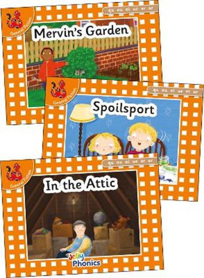 Εικόνα από JOLLY PHONICS ORANGE LEVEL READERS SET 7