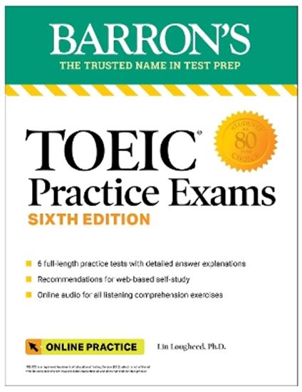 Εικόνα από TOEIC PRACTICE EXAMS: 6 PRACTICE TESTS + ONLINE AUDIO, SIXTH EDITION