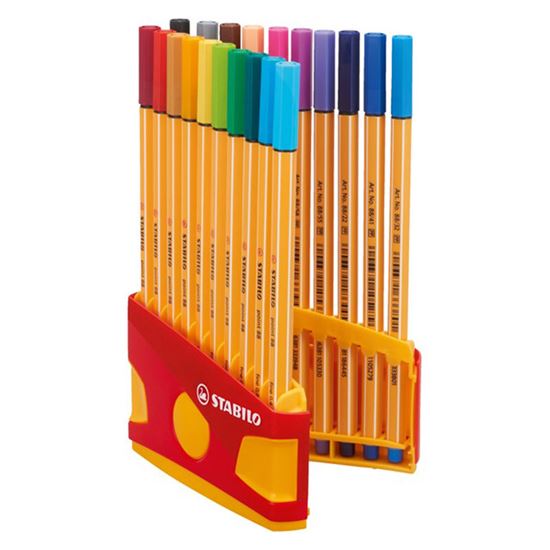 Εικόνα από ΜΑΡΚΑΔΟΡΟΙ STABILO 8820-3 COLORPARADE 20 TMX