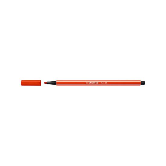 Εικόνα από ΜΑΡΚΑΔΟΡΟΣ STABILO PEN 68/40 RED