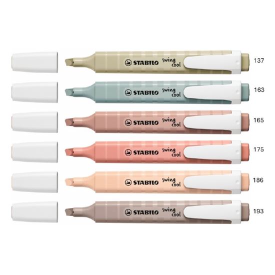 Εικόνα από ΥΠΟΓΡΑΜΜΙΣΤΗΣ STABILO SWING 275/165  NATURE COLORS