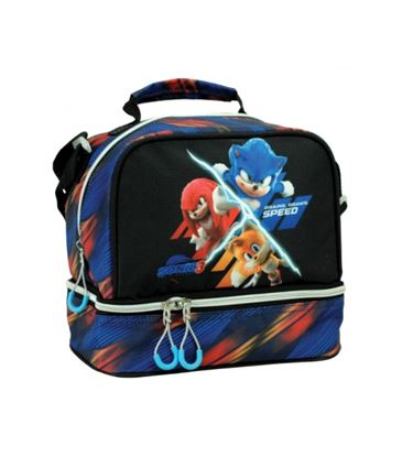 Εικόνα της GIM ΤΣΑΝΤΑΚΙ ΦΑΓΗΤΟΥ ΟΒΑΛ SONIC 3 THE HEDGEHOG