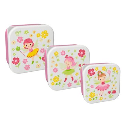 Εικόνα της ΔΟΧΕΙΟ ΦΑΓΗΤΟΥ i DRINK ID2212 FAIRY SNACK set 3τεμ