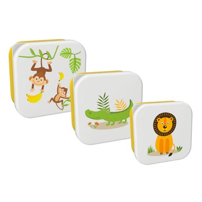 Εικόνα της ΔΟΧΕΙΟ ΦΑΓΗΤΟΥ i DRINK ID2211 ANIMALS SNACK set 3τεμ