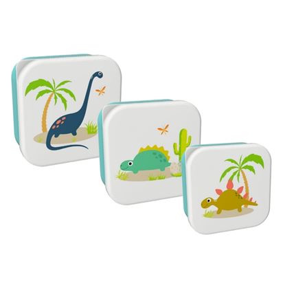 Εικόνα της ΔΟΧΕΙΟ ΦΑΓΗΤΟΥ i DRINK ID2217 DINO SNACK set 3τεμ