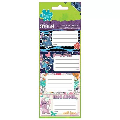 Εικόνα της EΤΙΚΕΤΕΣ ΣΧΟΛΙΚΕΣ 20TEM LILO & STITCH