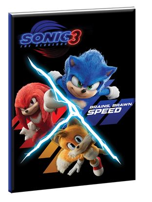 Εικόνα της GIM ΤΕΤΡΑΔΙΟ 17Χ25 SONIC 3 HEDGEHOG