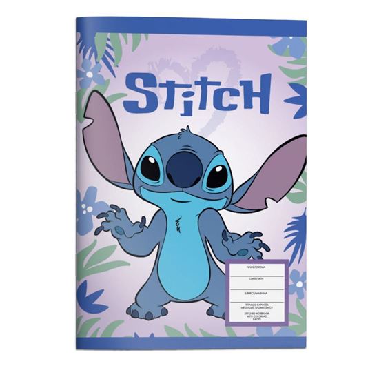 Εικόνα από ΤΕΤΡΑΔΙΟ ΚΑΡΦΙΤΣΑ DISNEY STITCH 17X25 40Φ. 2 ΣΧΕΔΙΑ