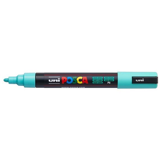 Εικόνα από ΜΑΡΚΑΔΟΡΟΙ UNI POSCA PC-5M MEDIUM AQUA