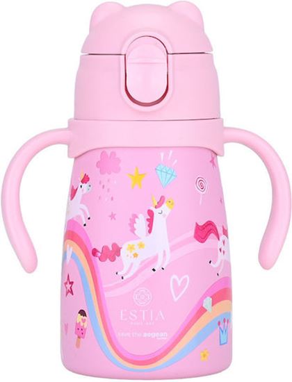 Εικόνα από ΘΕΡΜΟΣ ΠΑΙΔΙΚΟ BUBBLE BOTTLE SAVE THE AEGEAN 300ml RAINBOW DREAMS