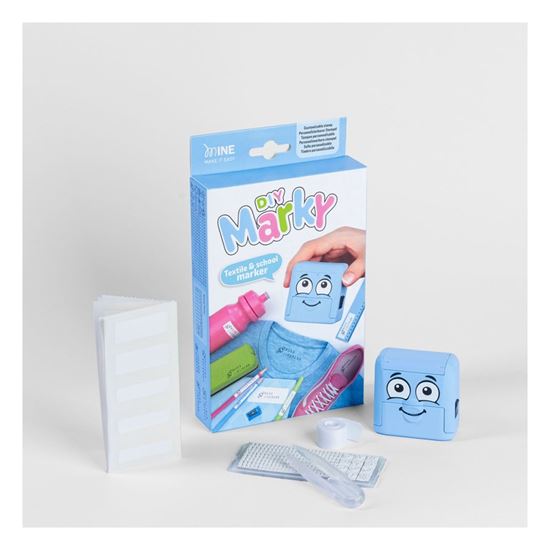 Εικόνα από ΣΦΡΑΓΙΔΑ ΑΥΤΟΚΑΤΑΣΚΕΥΑΖΟΜΕΝΗ Colop Textile & School DIY Marky Blue