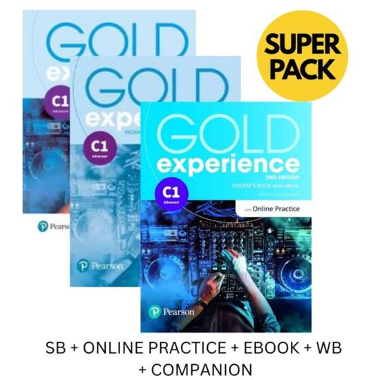 Εικόνα από GOLD EXPERIENCE C1 SUPER PACK (SB + ONLINE PRACTICE + EBOOK + WB + COMPANION) 2ND ED