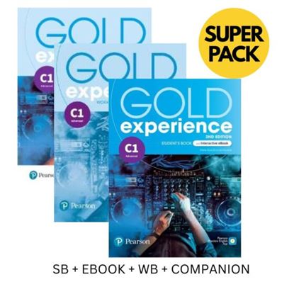 Εικόνα της GOLD EXPERIENCE C1 SUPER PACK (SB + EBOOK + WB + COMPANION) 2ND ED