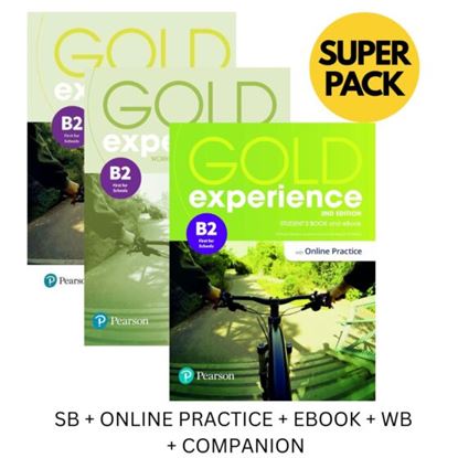 Εικόνα της GOLD EXPERIENCE B2 SUPER PACK (SB + ONLINE PRACTICE + EBOOK + WB + COMPANION) 2ND ED