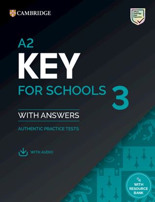 Εικόνα της CAMBRIDGE ENGLISH KEY FOR SCHOOLS 3 SELF STUDY PACK (+ DIGITAL PACK)