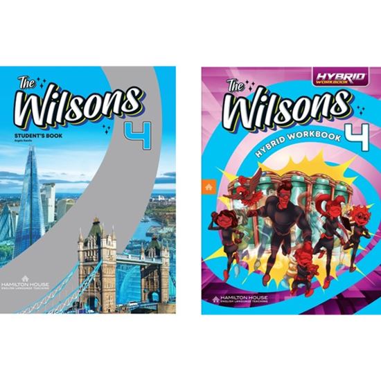 Εικόνα από THE WILSONS 4 STUDENT'S BOOK AND HYBRID WORKBOOK PACK