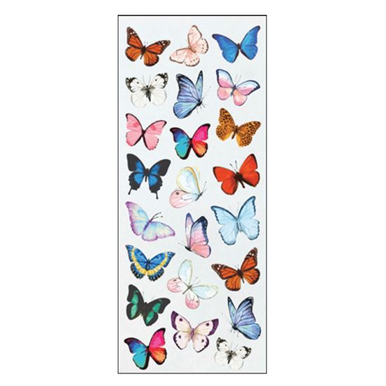 Εικόνα από ΑΥΤΟΚΟΛΛΗΤΑ STICKERS 2338 BUTTERFLIES 31X11cm