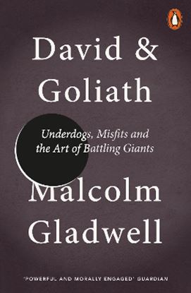 Εικόνα της PENGUIN ORANGE SPINES : DAVID & GOLIATH: UNDERDOGS, MISFITS AND THE ART OF BATTLING GIANTS PB A