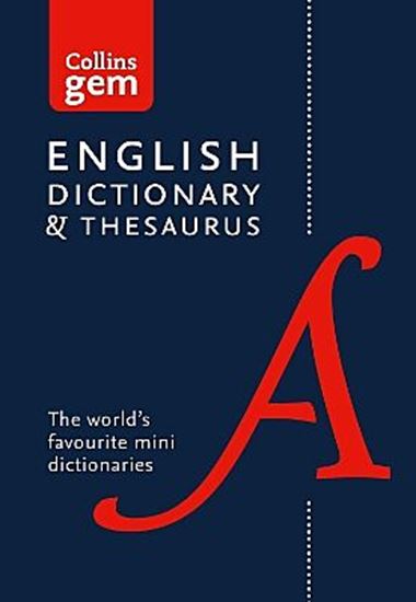 Εικόνα από COLLINS GEM : DICTIONARY AND THESAURUS 6TH ED PB
