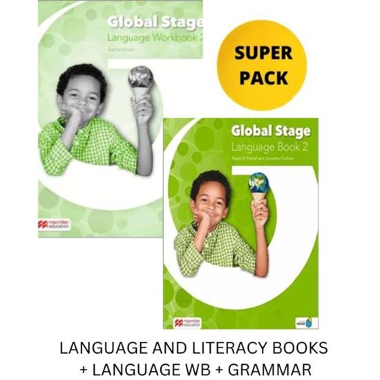 Εικόνα από GLOBAL STAGE 2 SUPER PACK (LANGUAGE AND LITERACY BOOKS + LANGUAGE WB + GRAMMAR)