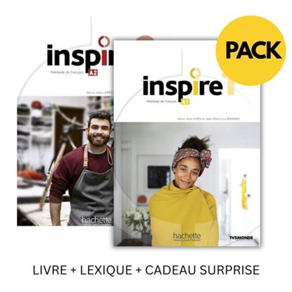 Εικόνα της INSPIRE 1 & 2 PACK (LIVRE + LEXIQUE + CADEAU SURPRISE)