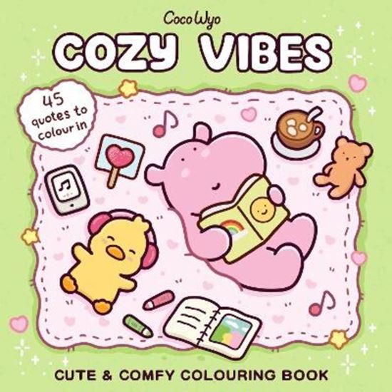 Εικόνα από COZY VIBES: CUTE AND COMFY COLOURING BOOK