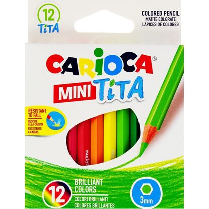 Εικόνα της ΞΥΛΟΜΠΟΓΙΕΣ CARIOCA 42323 MINI TITA 12τεμ (7cm)
