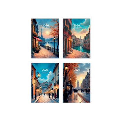 Εικόνα της ΗΜΕΡΟΛΟΓΙΑ ΗΒ 894919 11X17 AROUND WORLD ΗΜΕΡΗΣΙΟ