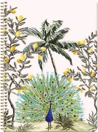 Εικόνα από LOGINOTES ΣΗΜΕΙΩΜΑΤΑΡΙΟ A5 SPIRAL LINE PEACOCK