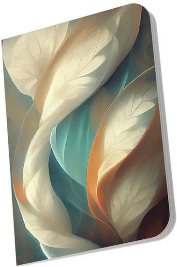 Εικόνα από LOGINOTES ΣΗΜΕΙΩΜΑΤΑΡΙΟ A5 PAPER LINE WHITE FLOWERS