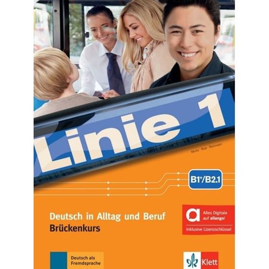 Εικόνα από LINIE 1 B1+/B2.1 KURS - UND UBUNGSBUCH HYBRIDE AUSGABE