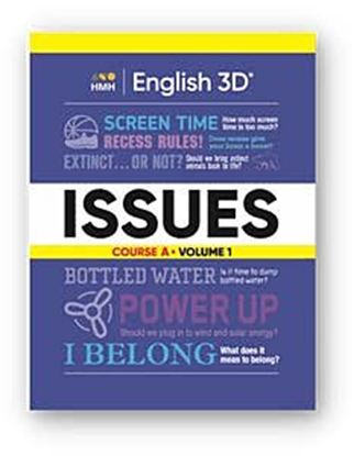 Εικόνα της ENGLISH 3D COURSE A VOLUME 1 ISSUES BOOK