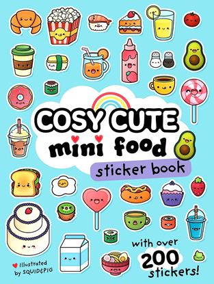 Εικόνα της COSY CUTE MINI FOOD STICKER BOOK PB