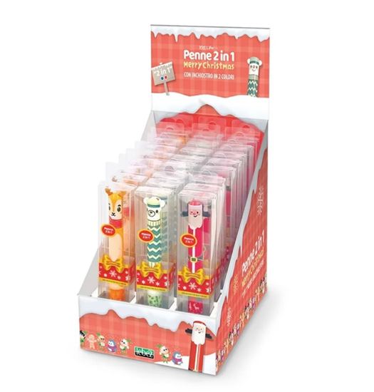 Εικόνα από ΣΤΥΛΟ LEBEZ 2/ΧΡΩΜΟ CHRISTMAS 3ΣΧ