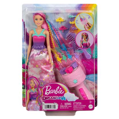Εικόνα της BARBIE ΠΡΙΓΚΙΠΙΣΣΑ ΟΝΕΙΡΙΚΑ ΜΑΛΛΙΑ ΜΕ ΕΡΓΑΛΕΙΟ ΓΙΑ ΠΛΕΞΙΔΕΣ-JCW55 - ΔΙΑΦ. 2025