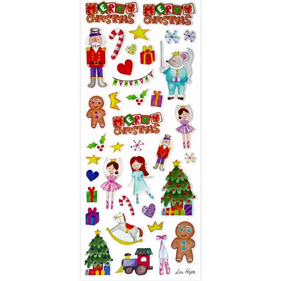 Εικόνα από ΑΥΤΟΚΟΛΛΗΤΑ STICKERS 2333 XMAS NUTCRACKER 31X11cm