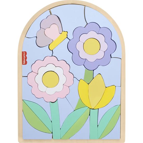 Εικόνα από FISHER-PRICE - ΞΥΛΙΝΟ ΠΑΖΛ: ΛΟΥΛΟΥΔΙΑ 38 ΤΜΧ- HXT97