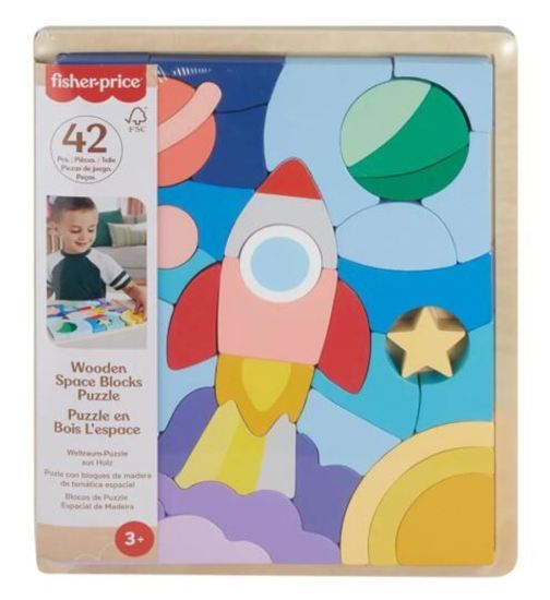 Εικόνα από FISHER-PRICE - ΞΥΛΙΝΟ ΠΑΖΛ 42 ΤΕΜΑΧΙΑ ΔΙΑΣΤΗΜΑ - HXY42