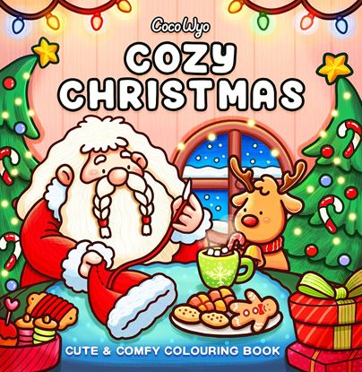 Εικόνα της COZY CHRISTMAS: CUTE AND COMFY COLOURING BOOK