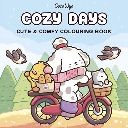 Εικόνα της COZY DAYS: CUTE AND COMFY COLOURING BOOK