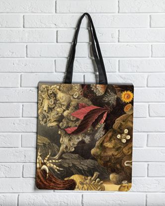 Εικόνα της ΤΣΑΝΤΑ ΥΦΑΣΜΑΤΙΝΗ ΣΟΥΕΤ ΜΕ ΦΕΡΜΟΥΑΡ ΛΑΒΚΡΑΦΤ